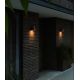 Aplice - Aplica pentru perete exterior cu protectie IP54 Kyklop Cone Rusty