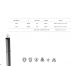 Aplice, corpuri de iluminat pentru pereti - Aplica LED design liniar minimalist TORCH alba