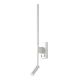 Aplice, corpuri de iluminat pentru pereti - Aplica cu reader LED design liniar minimalist TORCH alba
