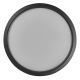 Iluminat inteligent - Aplica LED perete/ tavan exterior cu protectie IP54 Ava Smart Black