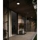 Iluminat inteligent - Aplica LED perete/ tavan exterior cu protectie IP54 Ava Smart Black
