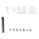 Aplice, corpuri de iluminat pentru pereti - Aplica cu reader LED design liniar minimalist TORCH neagra