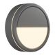 Iluminat inteligent - Aplica LED perete/ tavan exterior cu protectie IP54 Ava Smart Grey