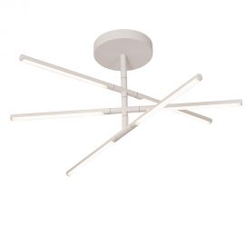 Lustra LED aplicata design modern minimalist TORCH alba