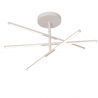 Lustra LED aplicata design modern minimalist TORCH alba