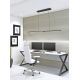 Pendule, Lustre suspendate - Lustra LED suspendata design modern minimalist TORCH neagra