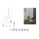 Veioze - Veioza/Lampa de masa LED design modern minimalist TORCH alba