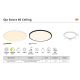 Iluminat inteligent - Panou LED CCT ultra-subtire Oja Smart 60 Black