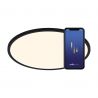 Panou LED CCT ultra-subtire Oja Smart 42 Black