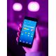 Iluminat inteligent - Plafoniera LED RGB CCT, IP54 Liva Smart negru, 36cm