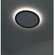 Iluminat inteligent - Plafoniera LED RGB CCT, IP54 Liva Smart negru, 36cm