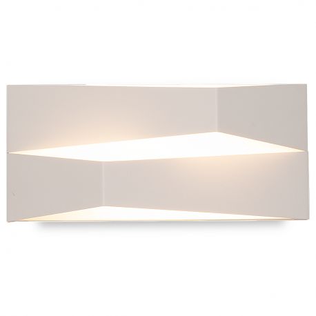 Aplice, corpuri de iluminat pentru pereti - Aplica LED de perete design modern FUJI 14W alba