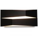 Aplica LED de perete design modern FUJI 14W neagra
