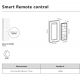 Iluminat inteligent - Spot incastrabil LED CCT, IP65 Don Smart alb