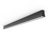 Plafonera LED design liniar HANOK 38W 4000K neagra
