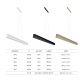 Pendule, Lustre suspendate - Lustra LED suspendata design liniar HANOK 38W 3000K neagra