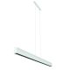 Lustra LED suspendata design liniar HANOK 38W 4000K alba