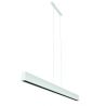 Lustra LED suspendata design liniar HANOK 38W 4000K alba
