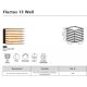 Aplice - Aplica de perete exterior IP44 design modern Fluctus 13