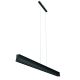 Pendule, Lustre suspendate - Lustra LED suspendata design liniar HANOK 38W 4000K neagra