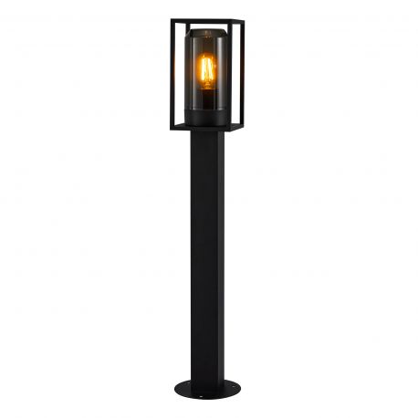 Stalpi - Stalp exterior IP44 design modern Griffin Smoked, H-80cm