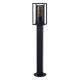 Stalpi - Stalp exterior IP44 design modern Griffin Smoked, H-80cm