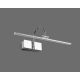 Aplice, corpuri de iluminat pentru pereti - Aplica LED pentru oglinda/tablou PARACURU 12W crom