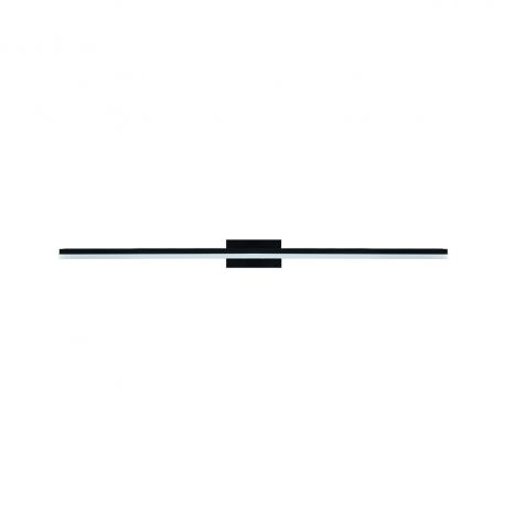 Aplice, corpuri de iluminat pentru pereti - Aplica LED pentru oglinda baie IP44 MORNE 16W negru