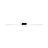 Aplica LED pentru oglinda baie IP44 MORNE 16W negru