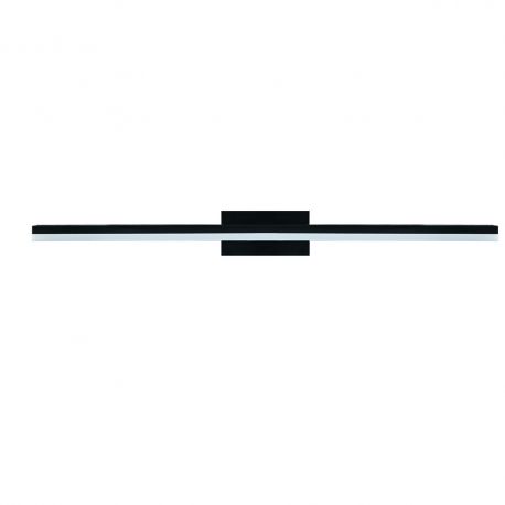 Aplice, corpuri de iluminat pentru pereti - Aplica LED pentru oglinda baie IP44 MORNE 20W negru