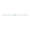 Aplica LED pentru oglinda baie IP44 MORNE 20W alba