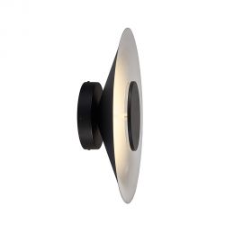 Aplice, corpuri de iluminat pentru pereti - Aplica LED de perete iluminat ambiental ORION 20W negru/alb