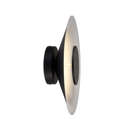 Aplice, corpuri de iluminat pentru pereti - Aplica LED de perete iluminat ambiental ORION 20W negru/alb