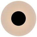 Aplica LED de perete iluminat ambiental VENUS 18W neagra