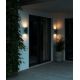 Aplice - Aplica de perete exterior IP54 cu lumina sus / jos Kyklop negru