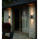 Aplice - Aplica de perete exterior IP54 cu lumina sus / jos Kyklop maro ruginiu