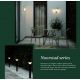 Aplice - Aplica de perete exterior IP44 iluminat arhitectural Noorstad
