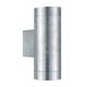 Aplice - Aplica de perete exterior IP54 cu lumina sus / jos Tin Maxi Galvanized