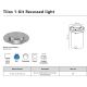 Spoturi - Spot incastrabil exterior terasa/ gradina IP67 Tilos