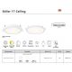 Iluminat pentru baie - Spot incastrabil tavan fals, pentru baie IP44, LED 3-Step MOODMAKER, Sóller 17
