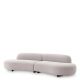 Canapele - Canapea design modern LUX Bjorn S, mauritius grey
