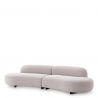 Canapea design modern LUX Bjorn S, mauritius grey