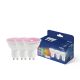 Becuri GU10 - Set 3 becuri Smart LED RGB GU10 PAR16 2200-6500K 380LM
