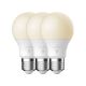 Becuri E27 - Set 3 becuri Smart E27 A60 7W 2200-6500K 900Lm White