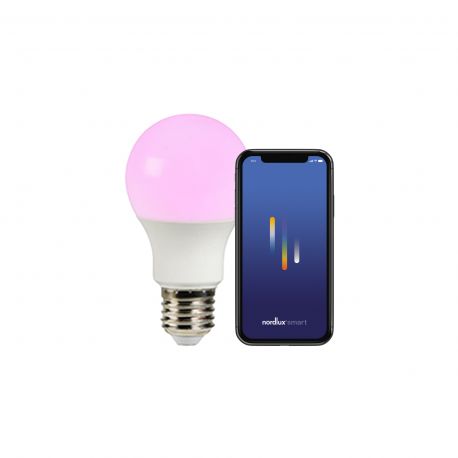 Becuri E27 - Bec Smart LED RGB E27 A60 8W 2200-6500K 806Lm White