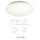 Plafoniere - Plafoniera design circular ZERO 5L