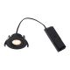 Iluminat pentru baie - Spot incastrabil baie directionabil LED IP44 Aliki Black