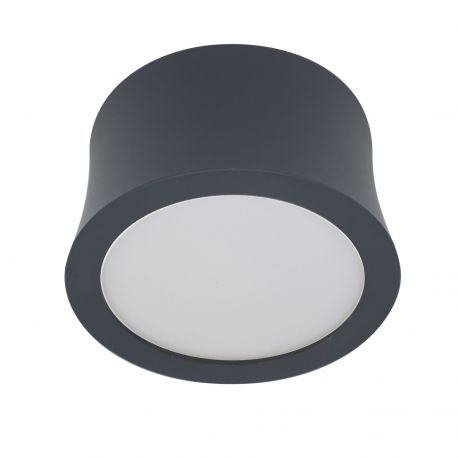 Plafoniere cu spoturi, Spoturi aplicate - Spot LED aplicat GOWER negru 4000K