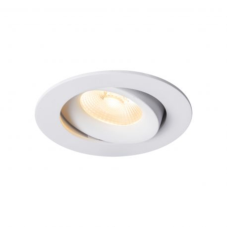 Iluminat pentru baie - Spot incastrabil baie directionabil LED IP44 Aliki White