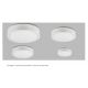 Plafoniere cu spoturi, Spoturi aplicate - Plafoniera LED aplicata tavan SAONA 22,5cm 24W 4000K